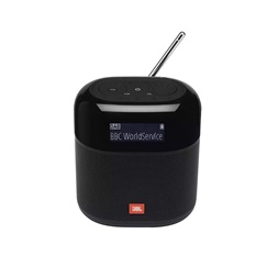 JBL TunerXL fekete hordozható Bluetooth FM/DAB rádiós hangszóró