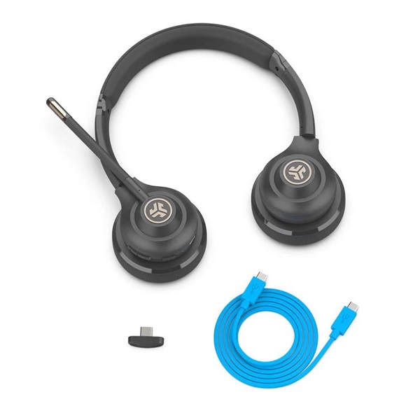 JLab GO Work Gen 2 vezeték nélküli szürke Bluetooth headset