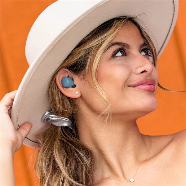 JLab Go Air Pop True Wireless Bluetooth szürke fülhallgató