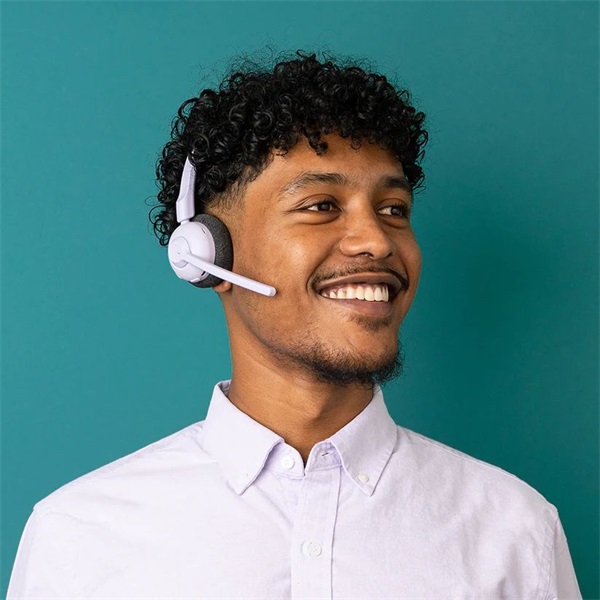 JLab Go Work Pop vezeték nélküli lila Bluetooth headset