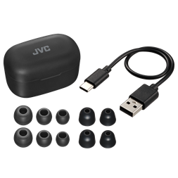 JVC HA-A25T-B ANC True Wireless Bluetooth fekete fülhallgató