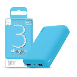 Juice JUI-PBANK-3-ECO-AQA ECO 3 10000mAh 15W világoskék power bank