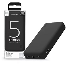 Juice JUI-PBANK-5-ECO-BLK ECO 5 15000mAh 15W fekete power bank