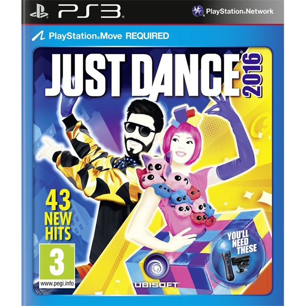 Just Dance 2016 PS3 játékszoftver