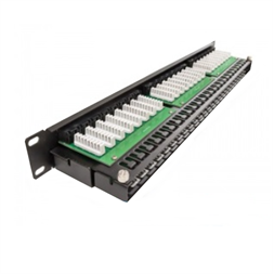 KE-Line Giga KOMPAKT 48port Cat5E árnyékolatlan HD patch panel 48xRJ45/u