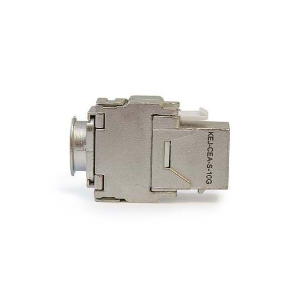 KE-Line KEJ-CEA-S-10G Cat6A 10Gigabit keystone jack RJ45 aljzat