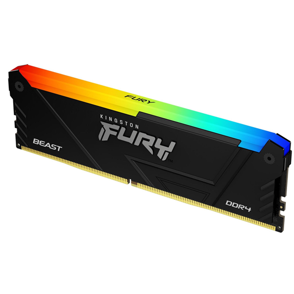 KINGSTON 16GB/3200MHz DDR4 (Kit of 2) FURY Beast RGB (KF432C16BB2AK2/16) memória