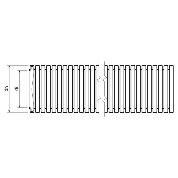 KOPOS 1225 L50 25 mm / 50m gégecső