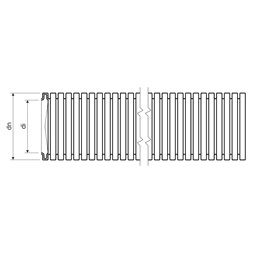 KOPOS 1232 L25 32 mm / 25m gégecső