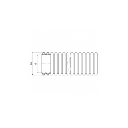 KOPOS KOPOFLEX KF 09125 BA 125 mm hajlékony kétköpenyű cső 50 méter/db