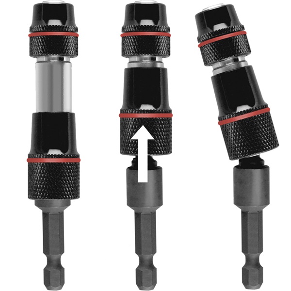 KWB 49100200 PROFI TRIPLE-FIX mágneses kardános bittartó adapter