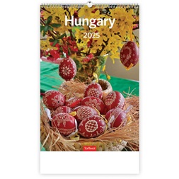 Kalendart 2025 T094 Hungary falinaptár