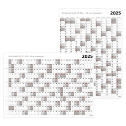 Kalendart 2025 T100 Terminus B1 plakátnaptár