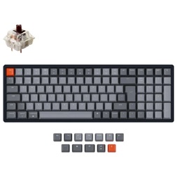 Keychron K4 RGB Bluetooth angol Hot-swap Gateron G Pro Brown billentyűzet