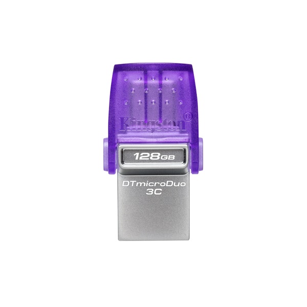 Kingston 128GB USB3.2 Gen1 C/USB3.2 Gen1 A DataTraveler microDuo 3C (DTDUO3CG3/128GB) Flash Drive