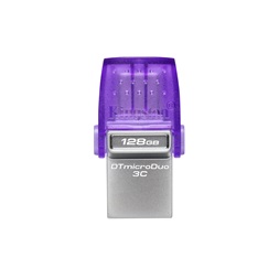 Kingston 128GB USB3.2 Gen1 C/USB3.2 Gen1 A DataTraveler microDuo 3C (DTDUO3CG3/128GB) Flash Drive