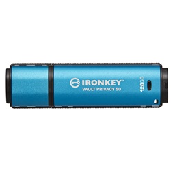 Kingston 128GB USB3.2 IronKey Vault Privacy 50 (IKVP50/128GB) Flash Drive