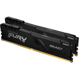 Kingston 16GB/2666MHz DDR-4 (Kit of 2) FURY Beast Black (KF426C16BBK2/16) memória