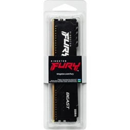 Kingston 16GB/3600MHz DDR-4 (Kit of 2) FURY Beast Black (KF436C17BBK2/16) memória