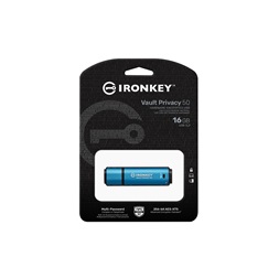 Kingston 16GB USB3.2 IronKey Vault Privacy 50 (IKVP50/16GB) Flash Drive