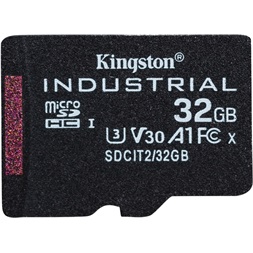 Kingston 32GB SD micro Industrial (SDHC Class 10 A1) (SDCIT2/32GBSP) memóriakártya