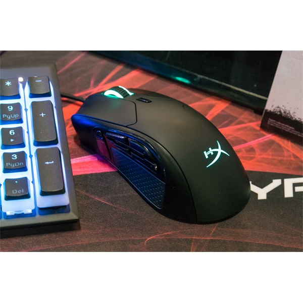 Kingston HyperX Pulsefire Raid fekete gamer egér