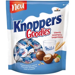 Knoppers Goodies 180g töltött ostyagolyó