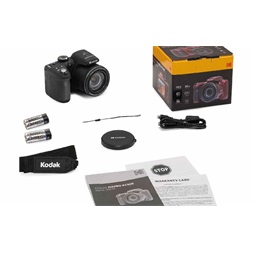 Kodak Pixpro AZ405 digitális fekete fényképezőgép