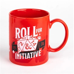 Konix Dungeons & Dragons "ROLL FOR INITIATIVE" bögre