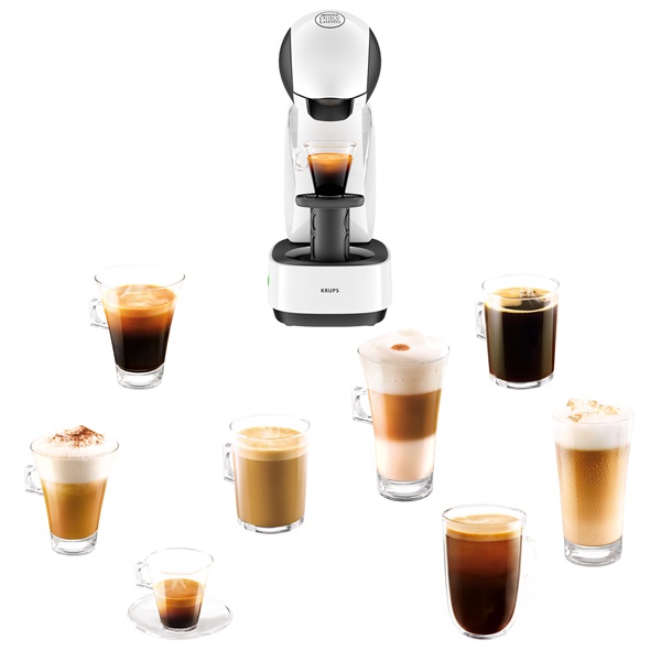 Krups KP170131 Infinissima Dolce Gusto fehér kapszulás kávéfőző