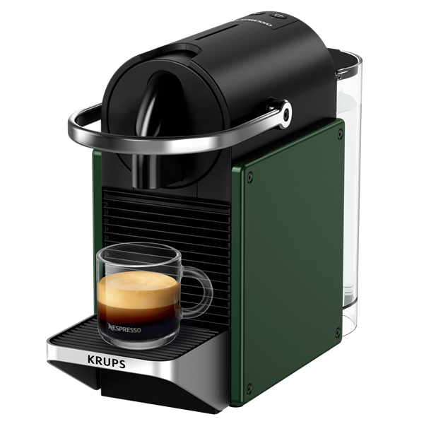 Krups XN306310 Nespresso Pixie zöld kapszulás kávéfőző