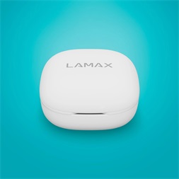 LAMAX Clips1 ANC True Wireless Bluetooth fehér fülhallgató