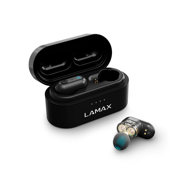 LAMAX Duals1 True Wireless Bluetooth fekete fülhallgató