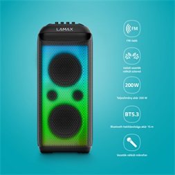 LAMAX PartyKing1 Max 200W Party hangfal