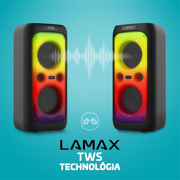 LAMAX PartyKing1 Plus 100W Party hangfal