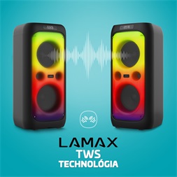 LAMAX PartyKing1 Plus 100W Party hangfal