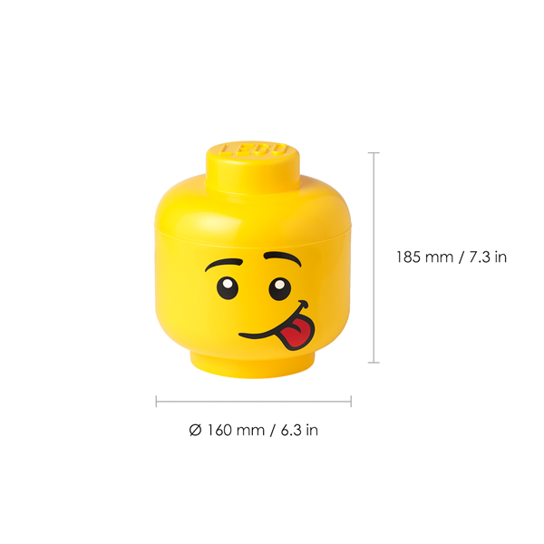 LEGO Bolondos tárolófej (2 literes)