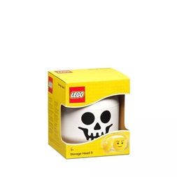 LEGO Csontváz tárolófej, fehér (2 literes)