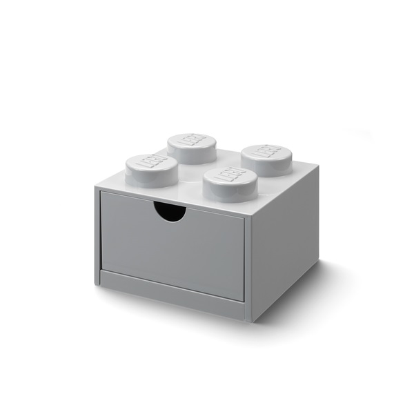 LEGO Fiókos tárolódoboz 2x2,kicsi,szürke