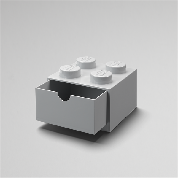 LEGO Fiókos tárolódoboz 2x2,kicsi,szürke