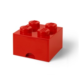 LEGO Fiókos tárolódoboz 2x2, piros