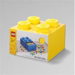 LEGO Fiókos tárolódoboz 2x2, sárga