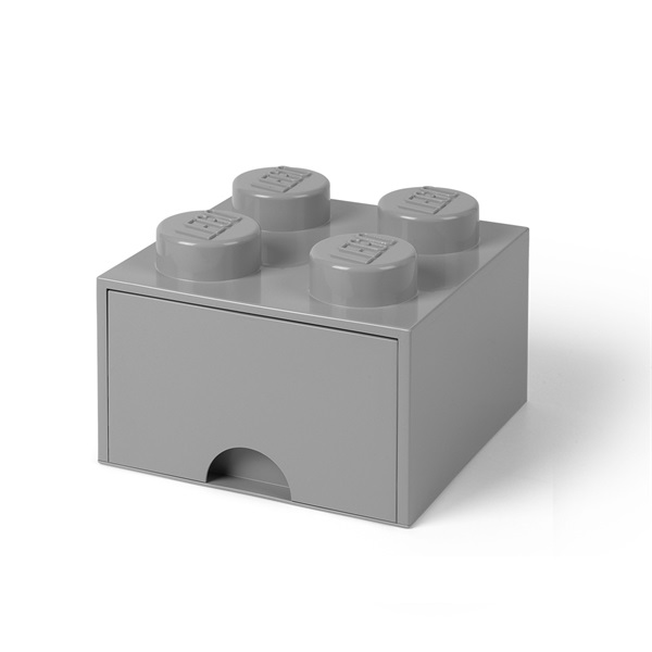 LEGO Fiókos tárolódoboz 2x2, szürke