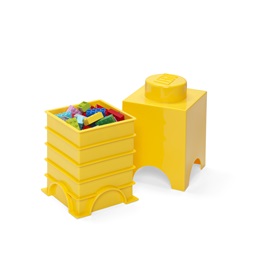 LEGO Tárolódoboz, sárga (1,2 literes)