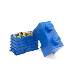 LEGO Tárolódoboz 2x1, kék (2,6 literes)