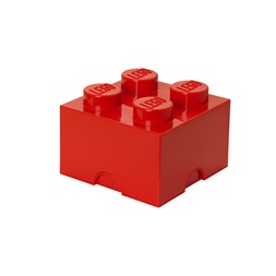 LEGO Tárolódoboz 2x2, piros (5,6 literes)