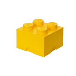 LEGO Tárolódoboz 2x2, sárga (5,6 literes)