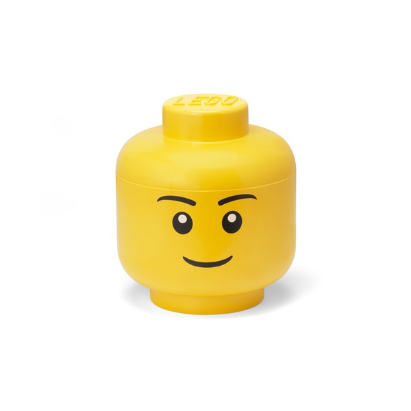 LEGO Fiú tárolófej, nagy (8,5 literes)