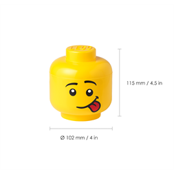 LEGO Tároló fej szett, mini, 4 db-os