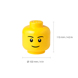 LEGO Tároló fej szett, mini, 4 db-os